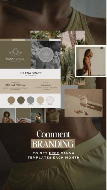 Looking for FREE design inspiration to launch or elevate your brand?

Comment BRANDING to get your FREE kit and start editing right away in Canva.

I’m so thrilled to continue with my monthly series of free branding kits.

For each brand, I will create free Canvas templates (yes, 100% free!) to share with you.

Each monthly kit includes these Canva templates:
🖤 Color Palette
🖤 Font Guide with free Google Fonts
🖤 Primary Logo
🖤 Secondary Round Logo
🖤 Round Labels
🖤 Moodboards
🖤 Brand Kit Template

This month, I created a free branding kit for wellness brands! Get literally everything you need to design a logo and launch your brand with a full color palette. It even includes a font guide made with free Google fonts, explaining exactly what font sizes and styles to use.

Just because there is so much branding inspiration out there *does not mean it’s easy* to pull together colors and fonts into something that actually looks good. Steal my free templates instead and easily launch a complete brand!

#brandingdesign #brandinginspiration #brandingtips #brandingkit #freecanvatemplates #moodboards #colorpalette
