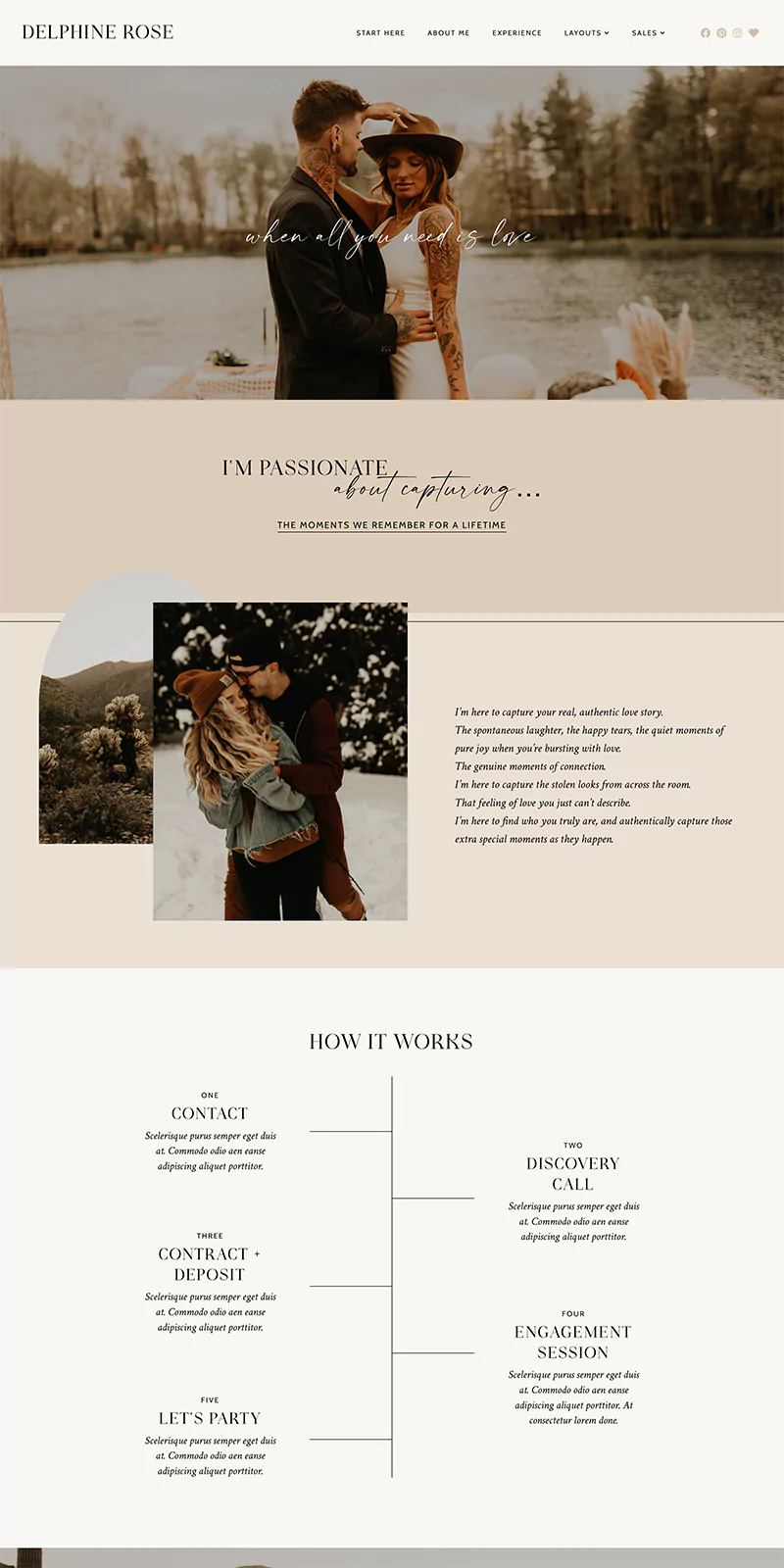 Delphine WordPress Theme