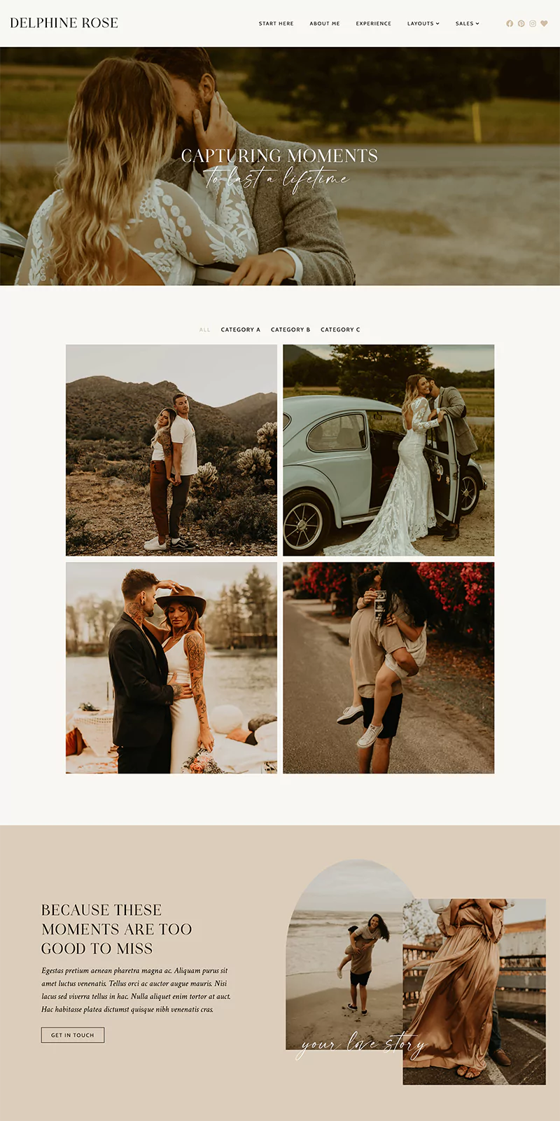 Delphine WordPress Theme