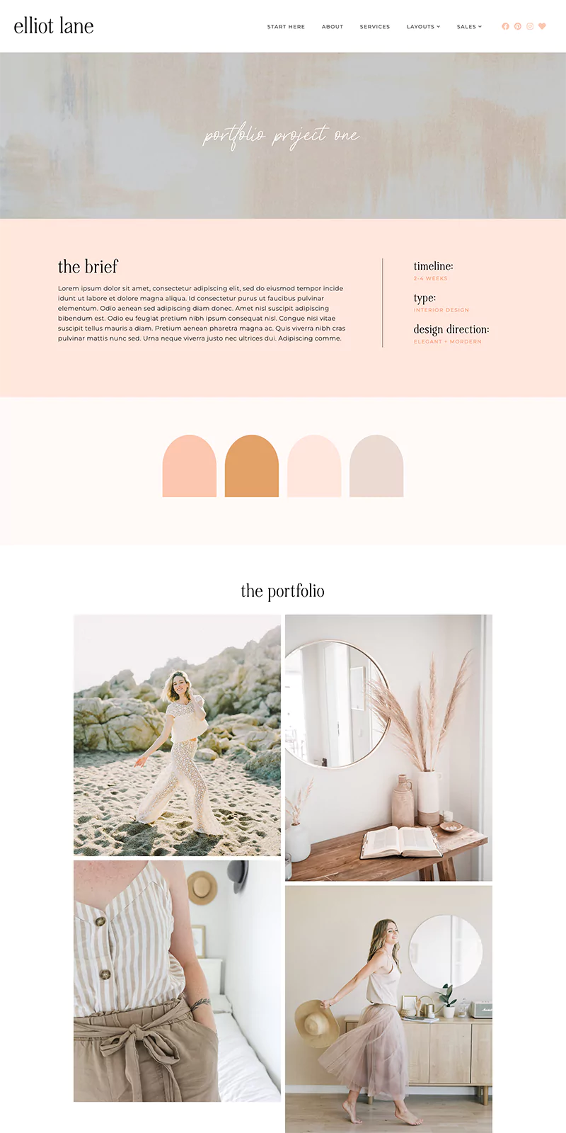 Elliot WordPress Theme