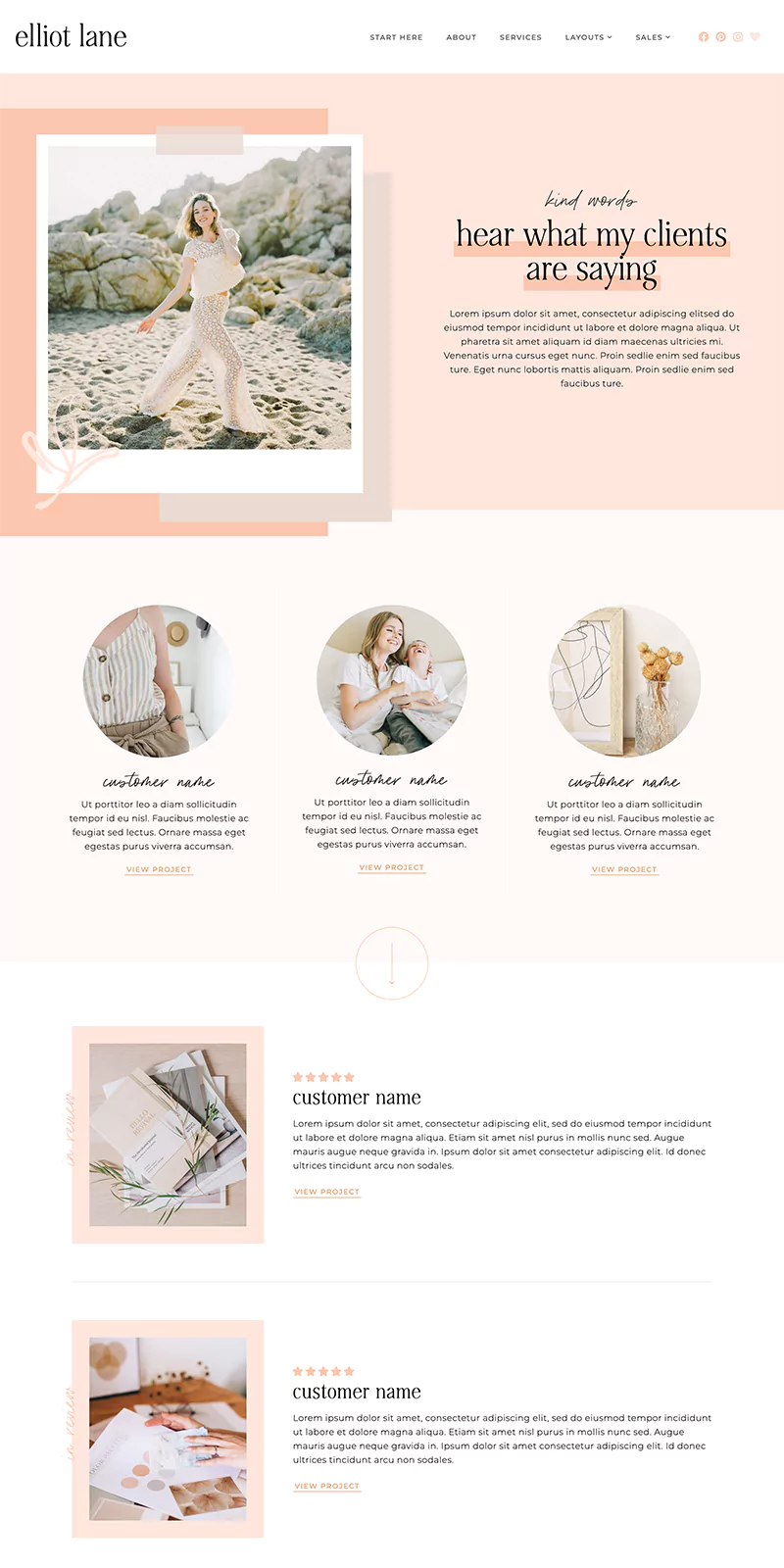 Elliot WordPress Theme