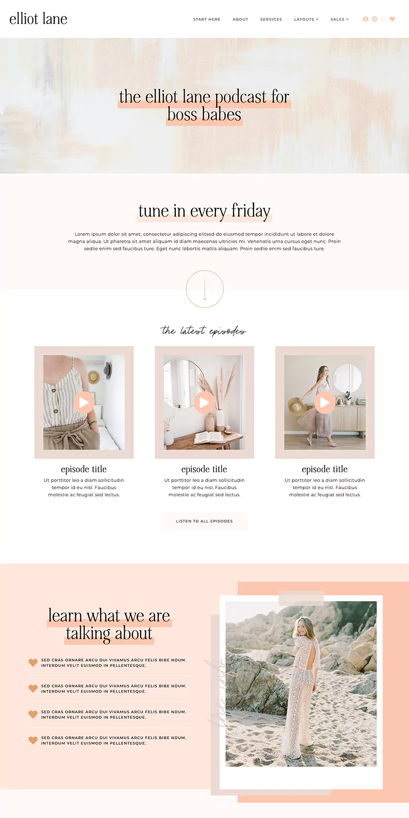Elliot WordPress Theme