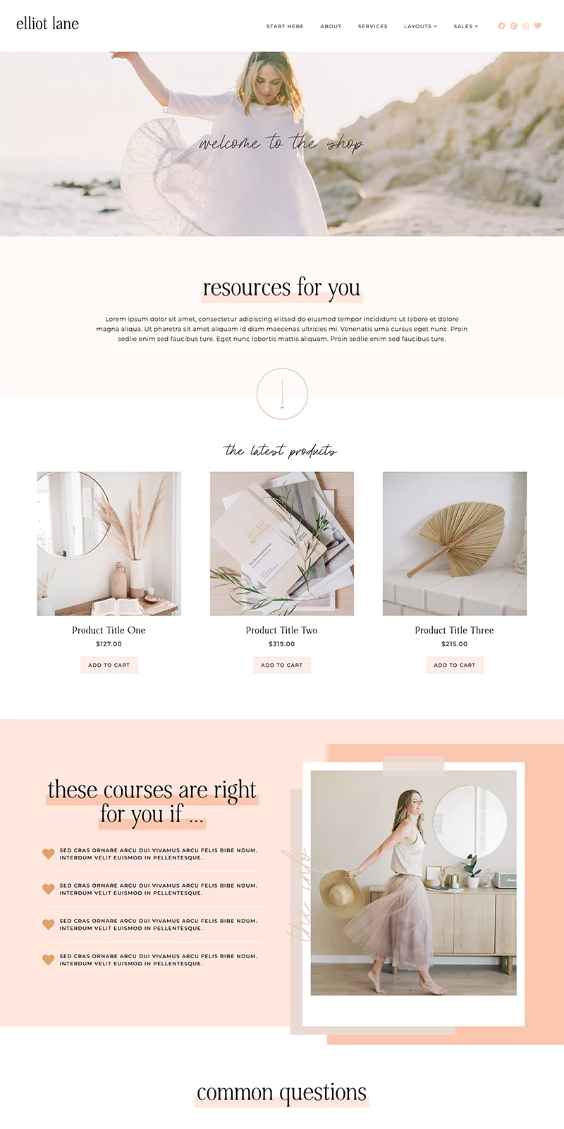 Elliot WordPress Theme