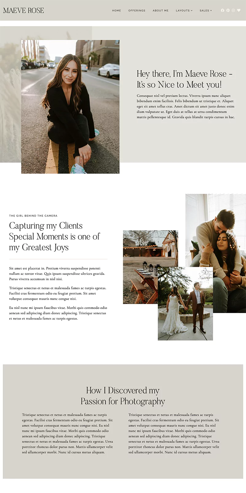 Maeve WordPress Theme