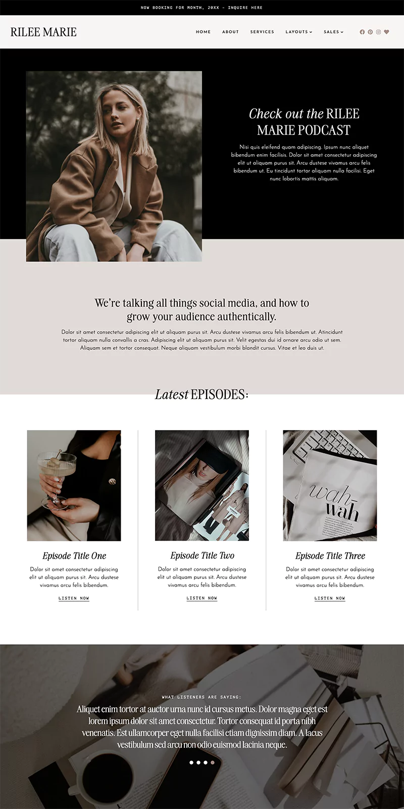 Rilee WordPress Theme
