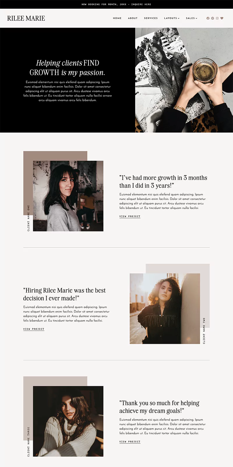 Rilee WordPress Theme
