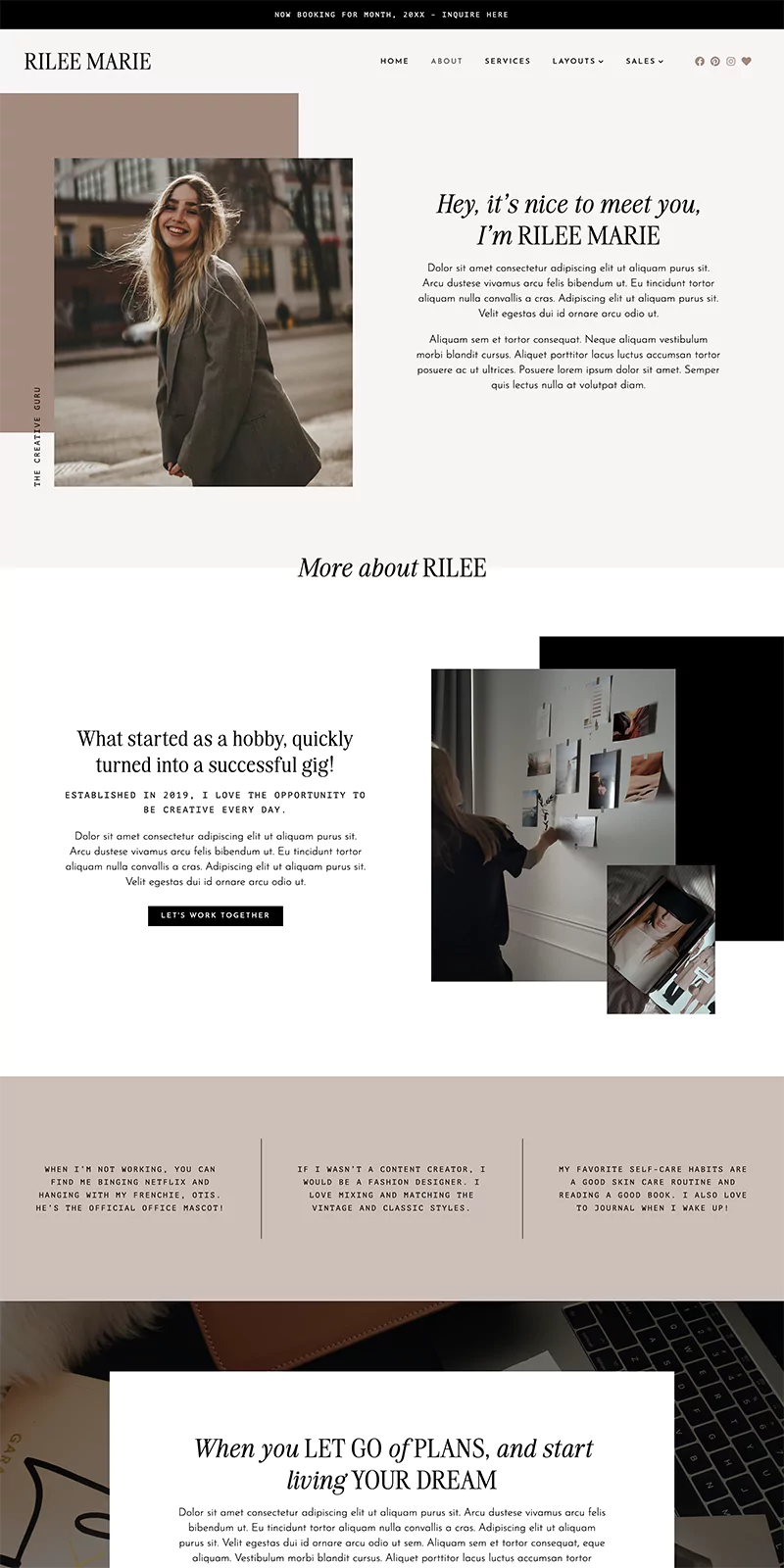Rilee WordPress Theme