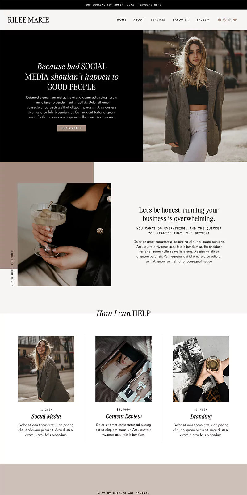 Rilee WordPress Theme
