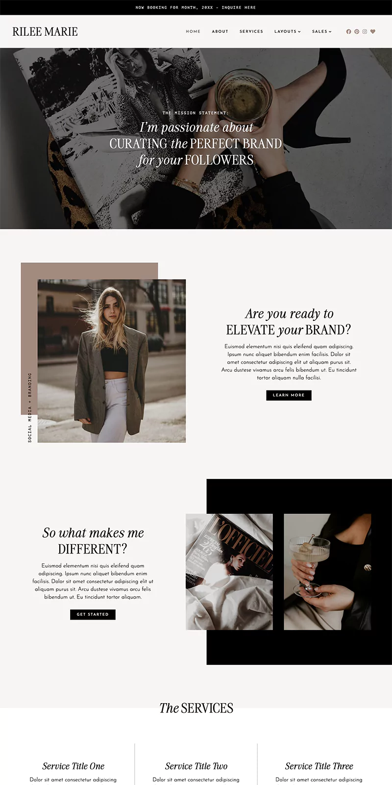 Rilee WordPress Theme
