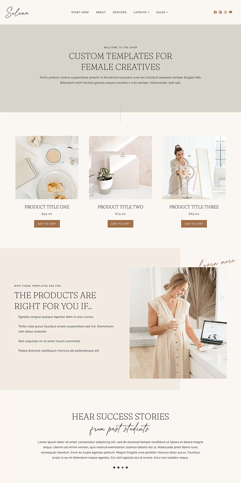 Selena WordPress Theme