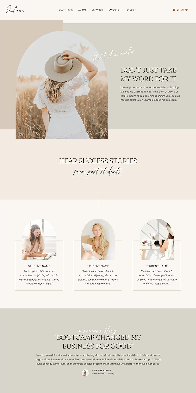 Selena WordPress Theme