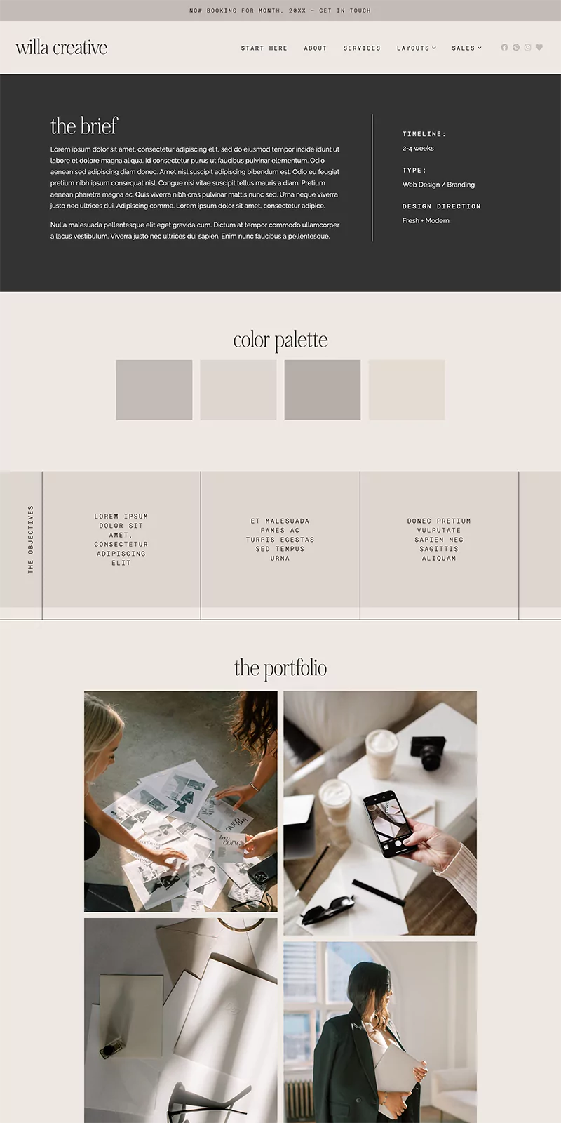 Willa WordPress Theme
