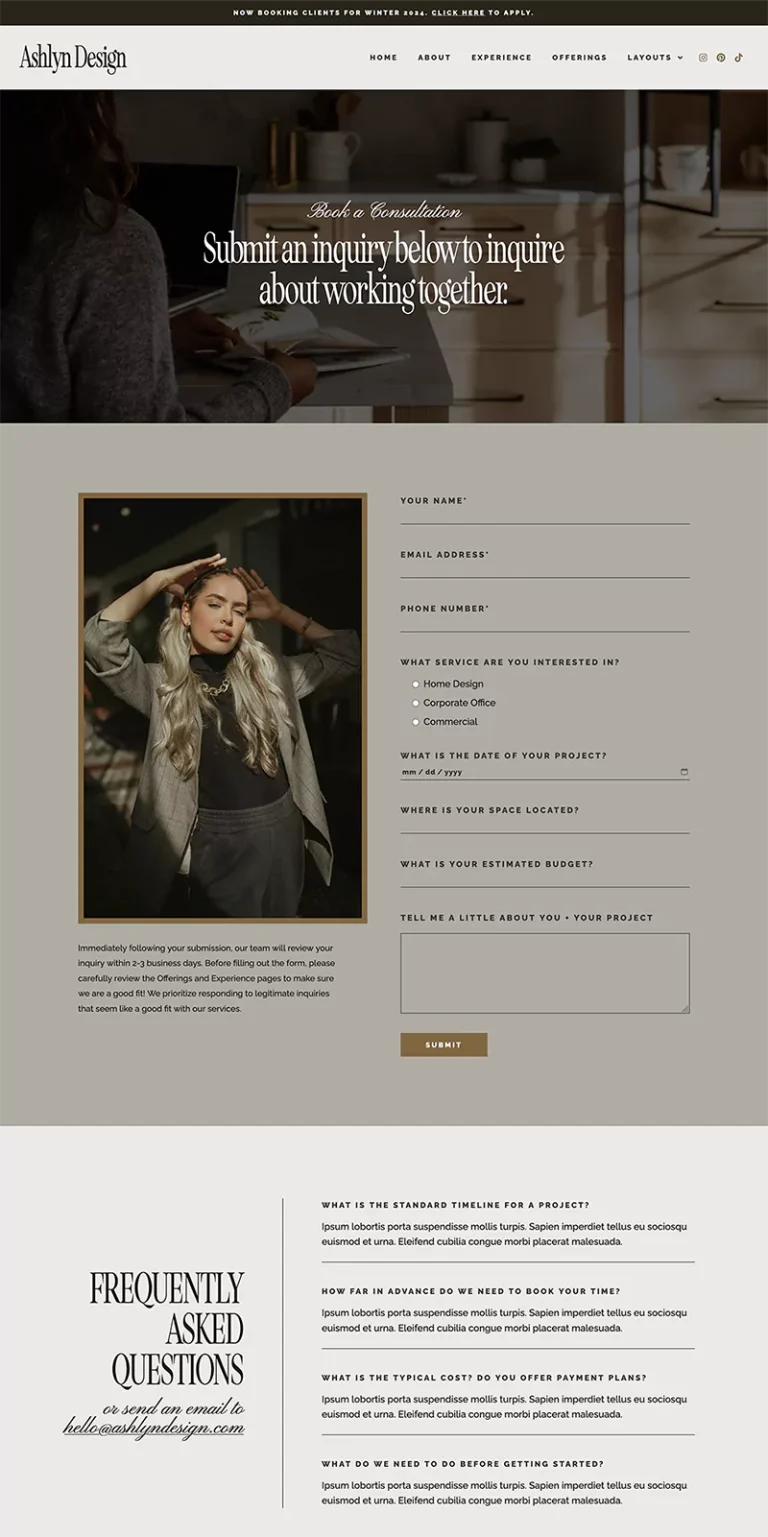 Ashlyn WordPress Theme