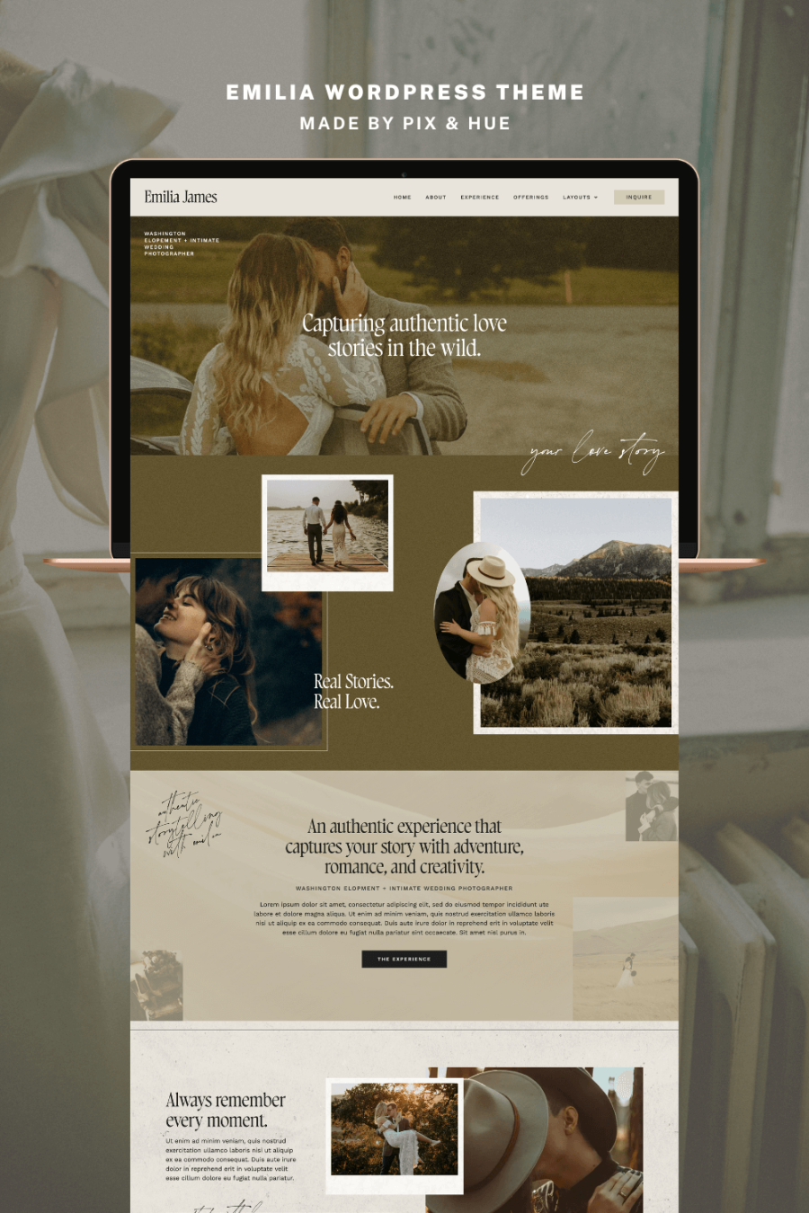 Emilia WordPress Theme
