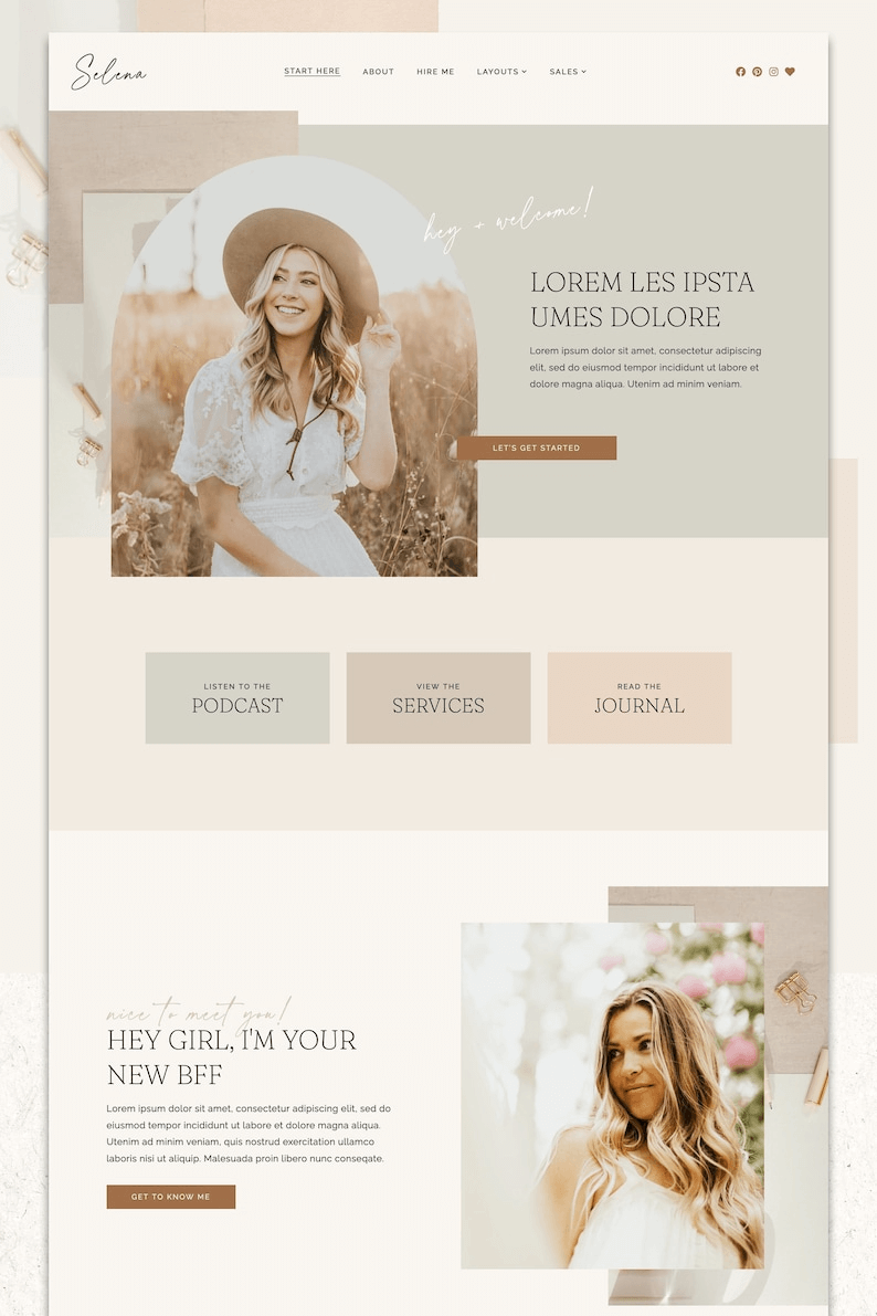 Selena WordPress Theme